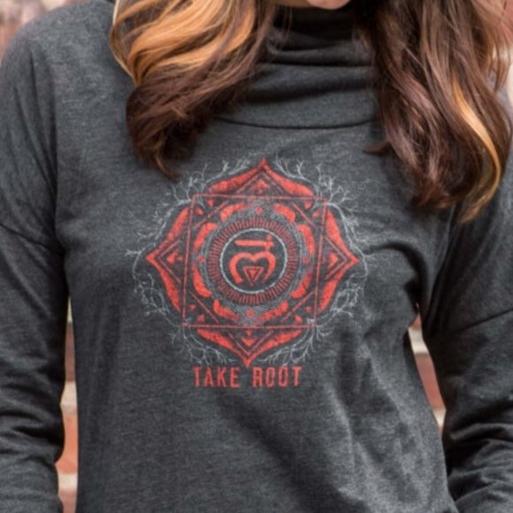 Soul Flower Chakra Yoga Hoody - Picture 8 of 9